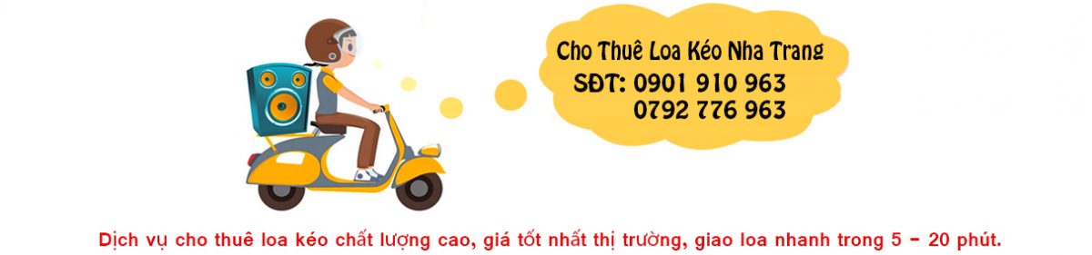 Cho thuê loa kéo,quạt… Nha Trang 200k SĐT: 0901.910.963